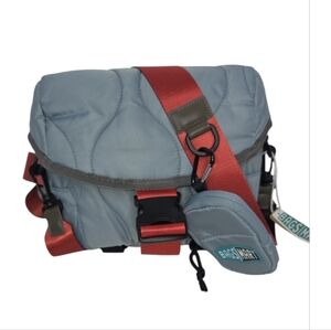 Bagsmart Fold Over Top Structured Paz Camera Sling Bag NEW